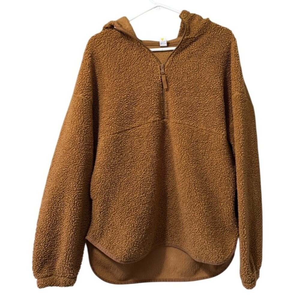 Old Navy Fleece Women Jacket Size Small Long Sleeve Full‎ Zip Winter Preppy READ